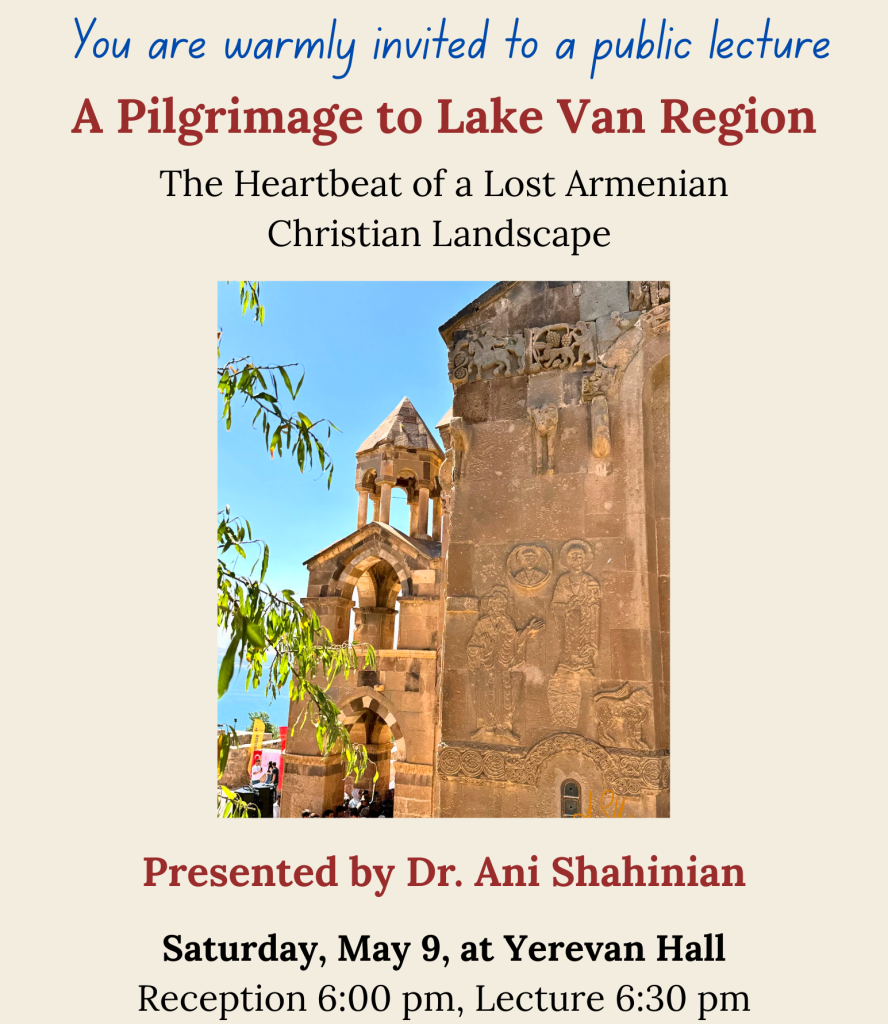 Lecture: A Pilgrimage to Lake Van Region